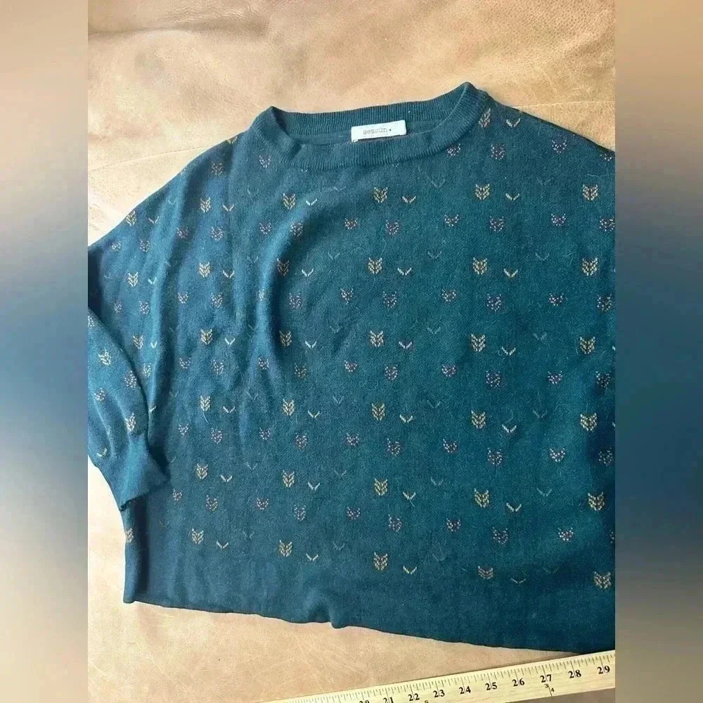 Sessùn Sweet Arrow Thick Sweater Women’s Size Small - Picture 3 of 10